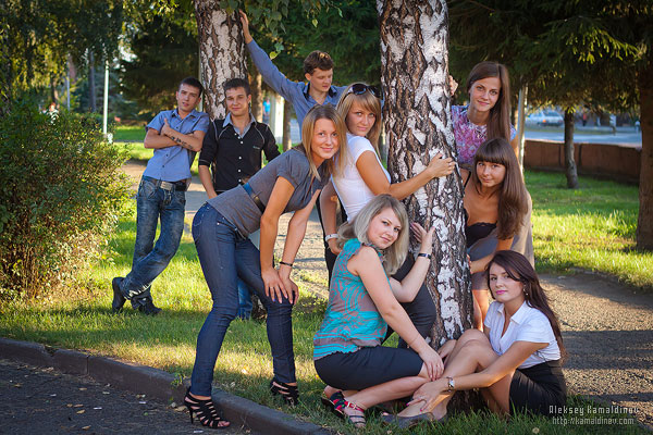 13) Персональное
 . Фото
 . Люди
 . Группа . КемГСХИ, ЭФ-061 .  (средний размер)